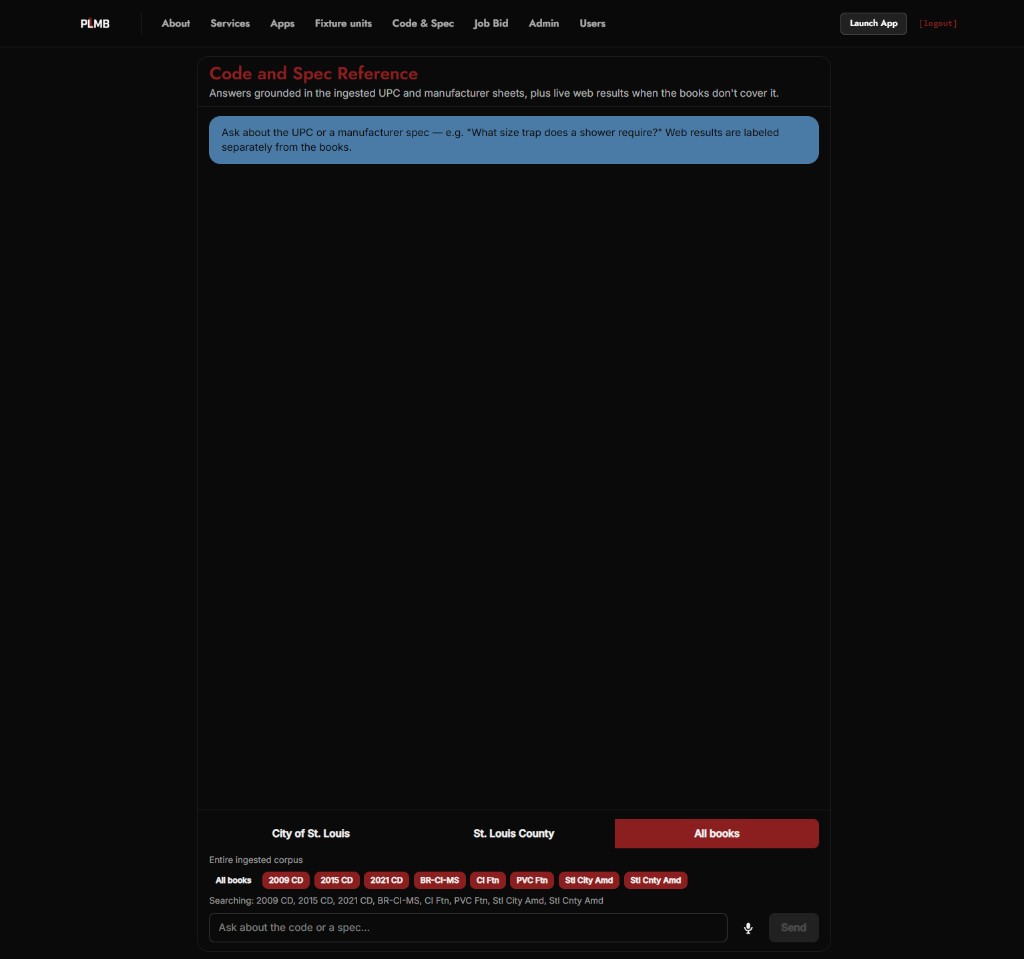Code compliance lookup preview
